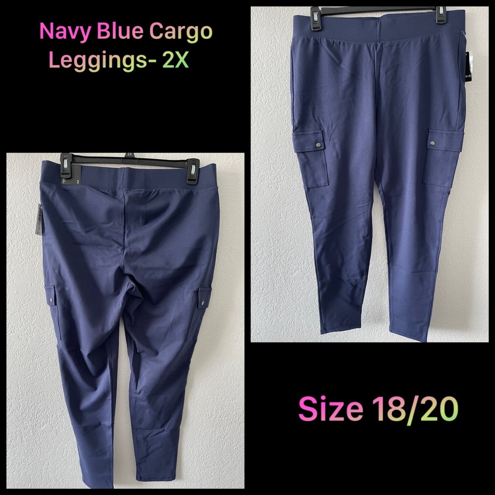Torrid- Full Length Ponte Cargo Legging Size- 18/20